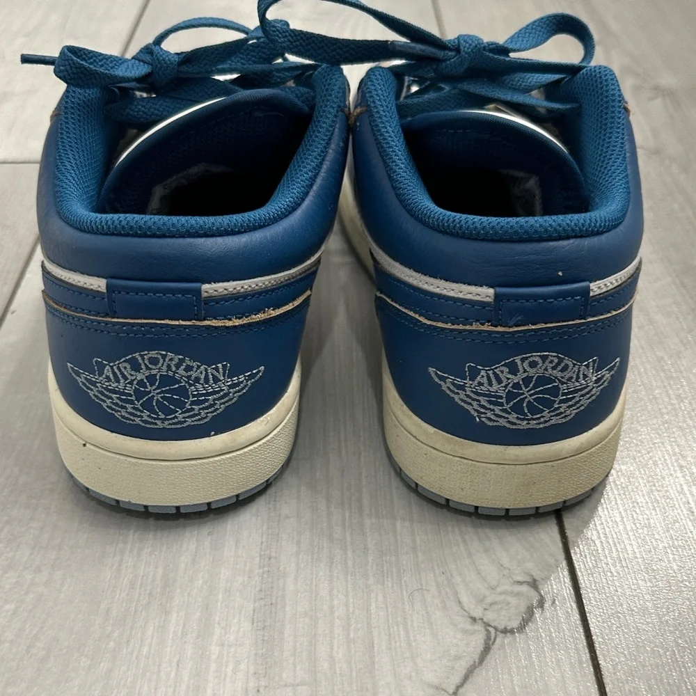 Men’s Jordan 1 Low SE 'Industrial Blue Size 7.5 - Picture 7 of 9